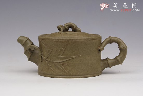 紫砂壶图片：竹段 - 美壶网