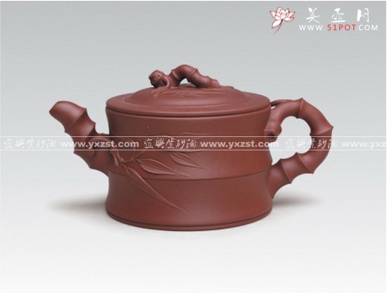 紫砂壶图片：竹段 - 美壶网