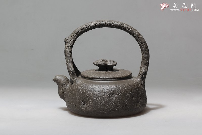 紫砂壶图片：供春提梁 - 美壶网