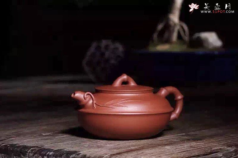 紫砂壶图片：竹缘 - 美壶网
