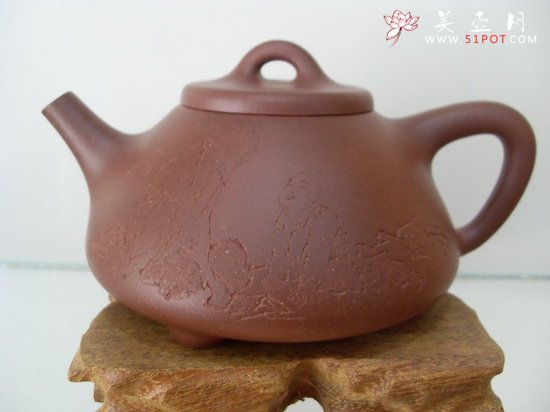紫砂壶图片：石瓢壶 - 美壶网