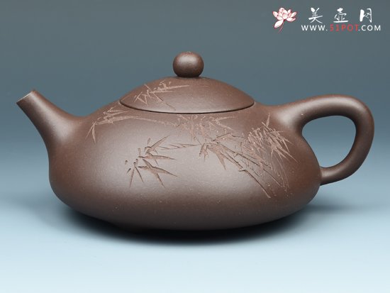 紫砂壶图片：玉乳石瓢 - 美壶网