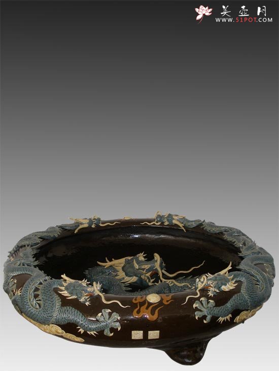 紫砂壶图片：五龙嬉水 - 美壶网