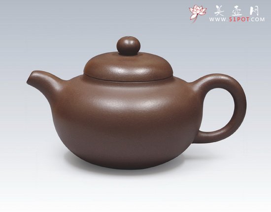 紫砂壶图片：柿圆    1500元 - 美壶网