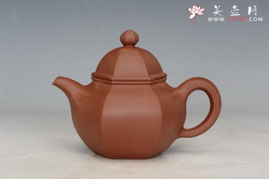 紫砂壶图片：六方掇球 - 美壶网
