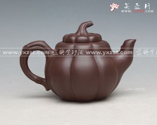 紫砂壶图片：南瓜 - 美壶网