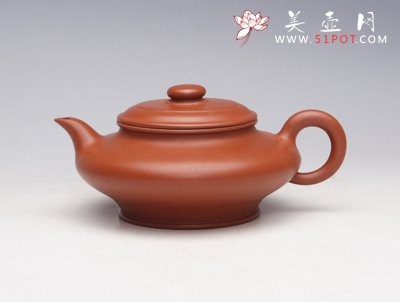 紫砂壶图片：虚扁 - 美壶网