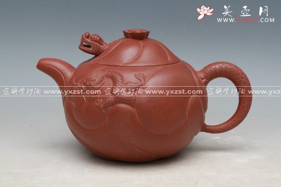 紫砂壶图片：鱼化龙 - 美壶网