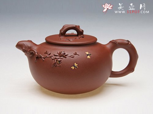 紫砂壶图片：沁香流连 - 美壶网