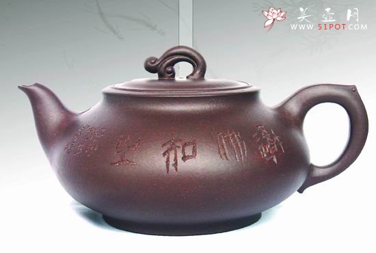 紫砂壶图片：鱼水情 - 美壶网