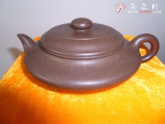 紫砂壶图片：虚扁 - 美壶网