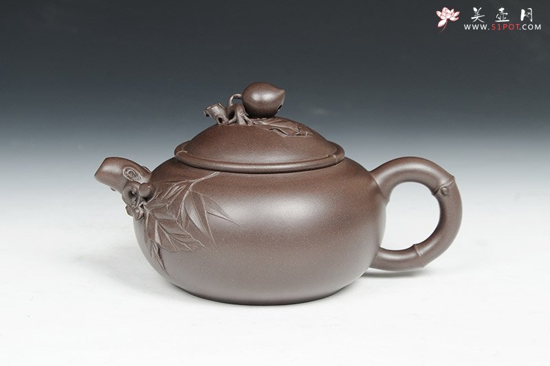 紫砂壶图片：祝寿 - 美壶网
