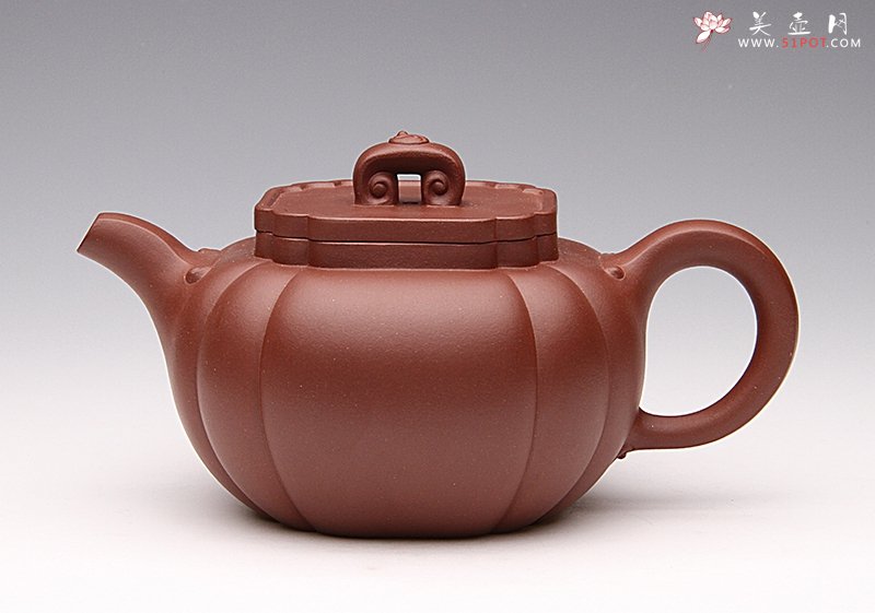 紫砂壶图片：筋囊如意壶 - 美壶网