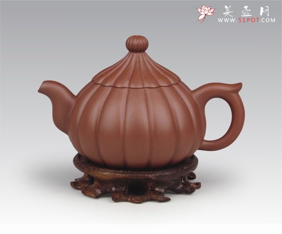 紫砂壶图片：宝菊壶 - 美壶网