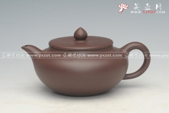 紫砂壶图片：圆桃 - 美壶网