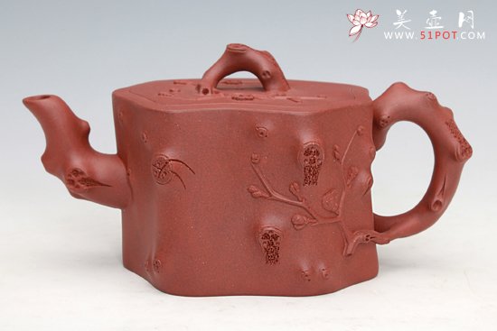 紫砂壶图片：腰园梅桩 - 美壶网