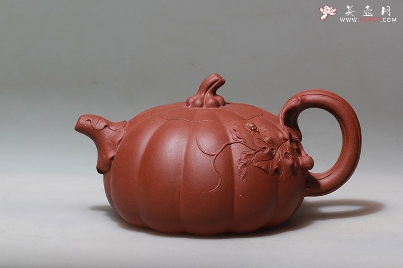 紫砂壶图片：南瓜 - 美壶网