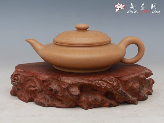 紫砂壶图片：虚扁 - 美壶网