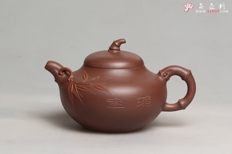 紫砂壶图片：福竹 - 美壶网