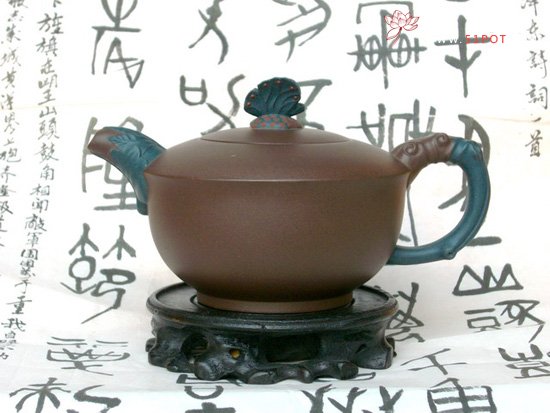 紫砂壶图片：彩蝶 - 美壶网