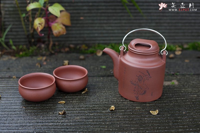 紫砂壶图片：洋桶壶 - 美壶网