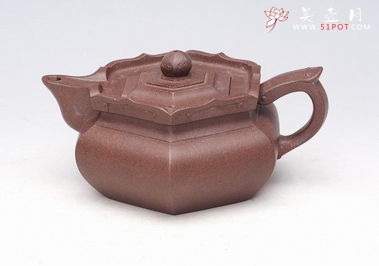 紫砂壶图片：僧帽壶四 - 美壶网