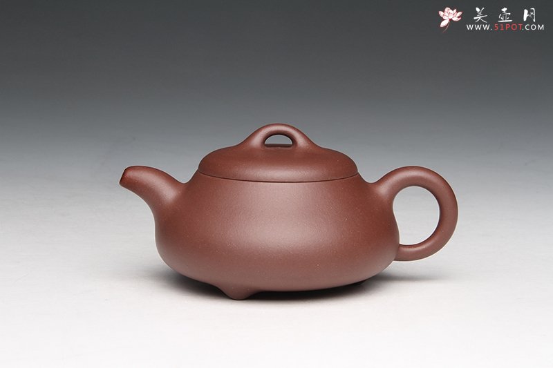 紫砂壶图片：矮石瓢 - 美壶网