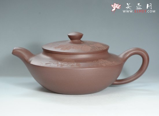 紫砂壶图片：汉扁 - 美壶网