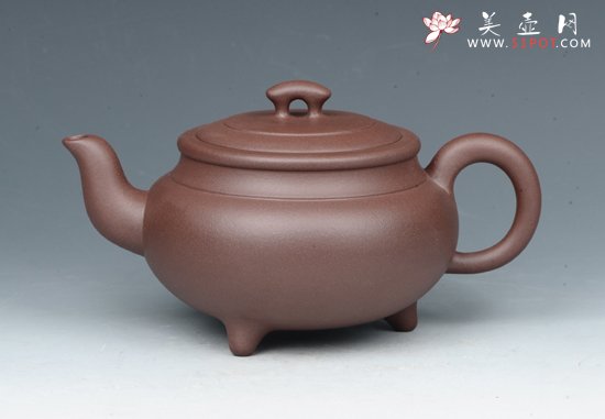 紫砂壶图片：三足鼎立 - 美壶网