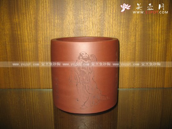 紫砂壶图片：大笔筒 - 美壶网