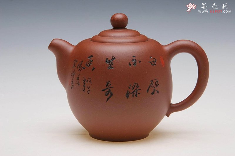 紫砂壶图片：亭亭玉立壶 - 美壶网