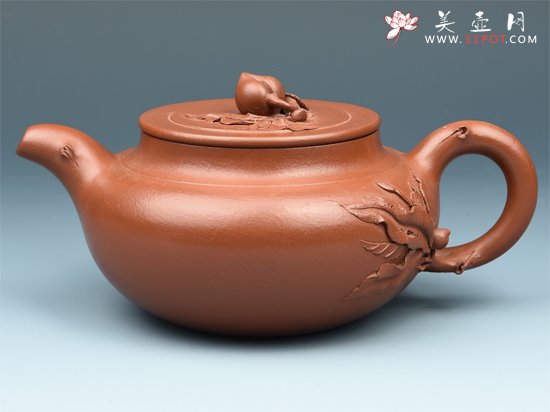 紫砂壶图片：桃叶 - 美壶网