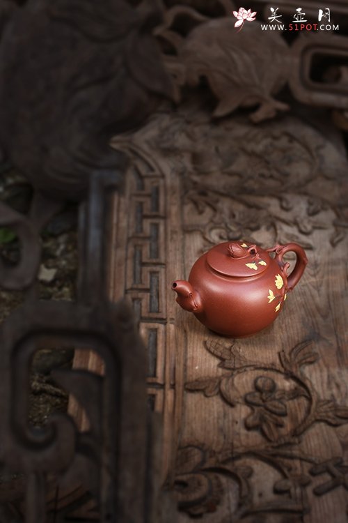 紫砂壶图片：玉兰飘香 - 美壶网