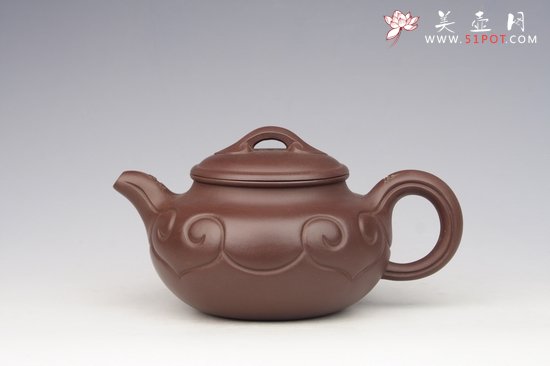 紫砂壶图片：云肩如意 - 美壶网