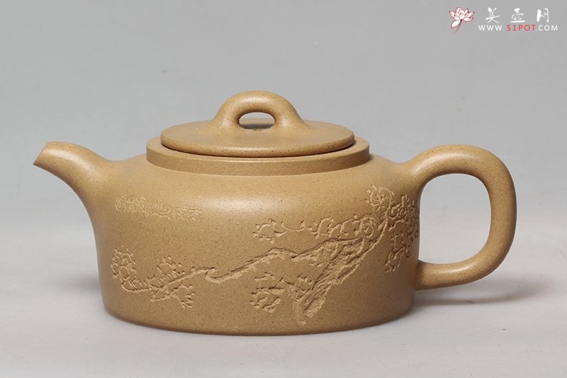 紫砂壶图片：扁井栏 - 美壶网