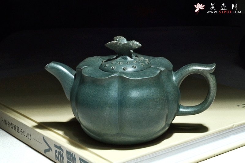 紫砂壶图片：蝶莲花 - 美壶网