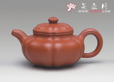 紫砂壶图片：葵仿古 - 美壶网