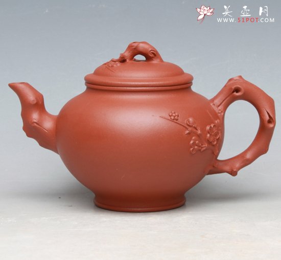 紫砂壶图片：梅报春 - 美壶网