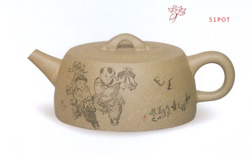 紫砂壶图片：如意井 - 美壶网