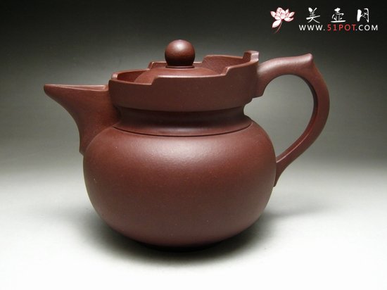 紫砂壶图片：僧帽 - 美壶网