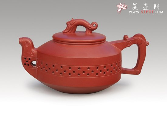 紫砂壶图片：龙凤呈祥 - 美壶网