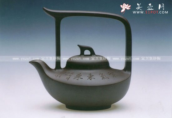 紫砂壶图片：一帆风顺壶 - 美壶网