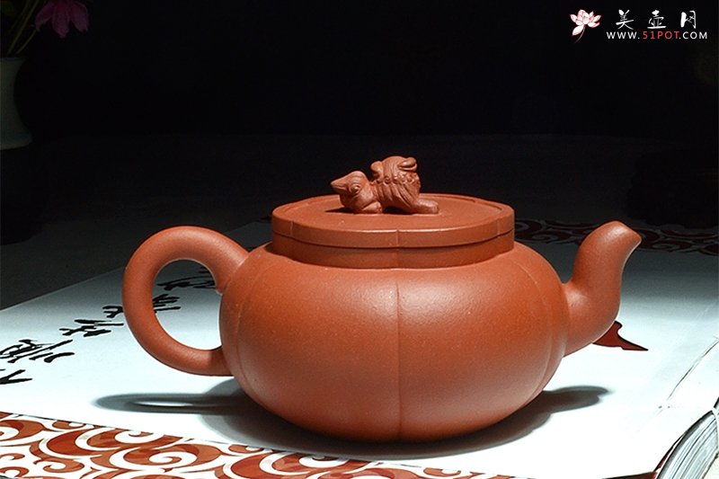 紫砂壶图片：狮球 - 美壶网
