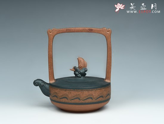 紫砂壶图片：鱼跃龙门 - 美壶网
