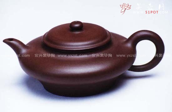 紫砂壶图片：水扁 - 美壶网