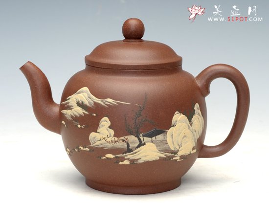 紫砂壶图片：高宫灯 - 美壶网