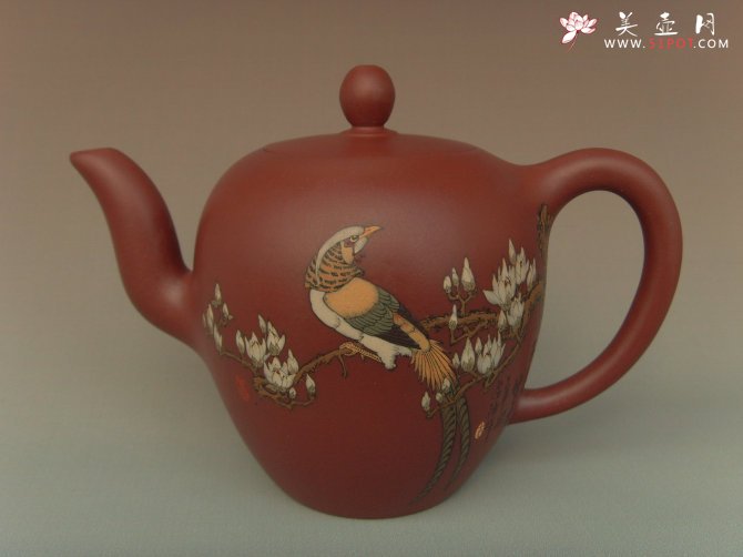 紫砂壶图片：玉色 生香 - 美壶网