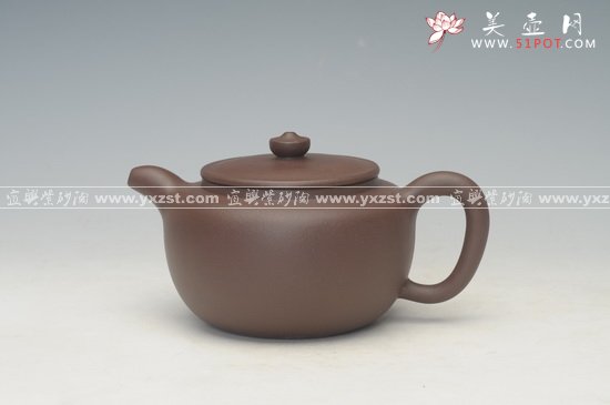 紫砂壶图片：平盖莲子 - 美壶网