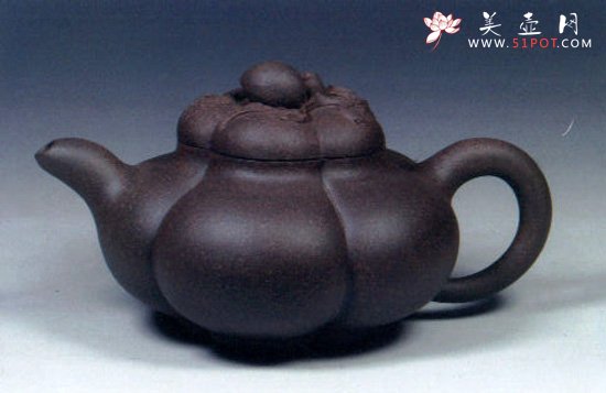 紫砂壶图片：上合桃 - 美壶网