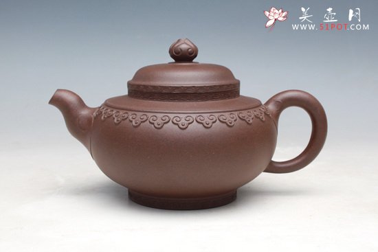 紫砂壶图片：云肩如意 - 美壶网